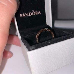 Rose Gold Pandora Ring